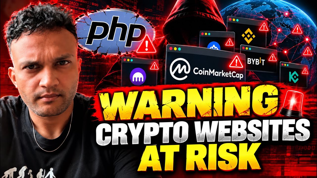 EMERGENCY VIDEO | CRYPTO WEBSITES AT RISK 