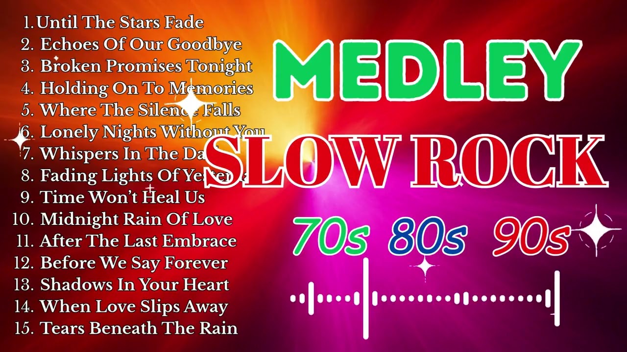 Slow Rock Nostalgia Mix 🎶 Best Romantic Love Songs 70s 80s 90s
