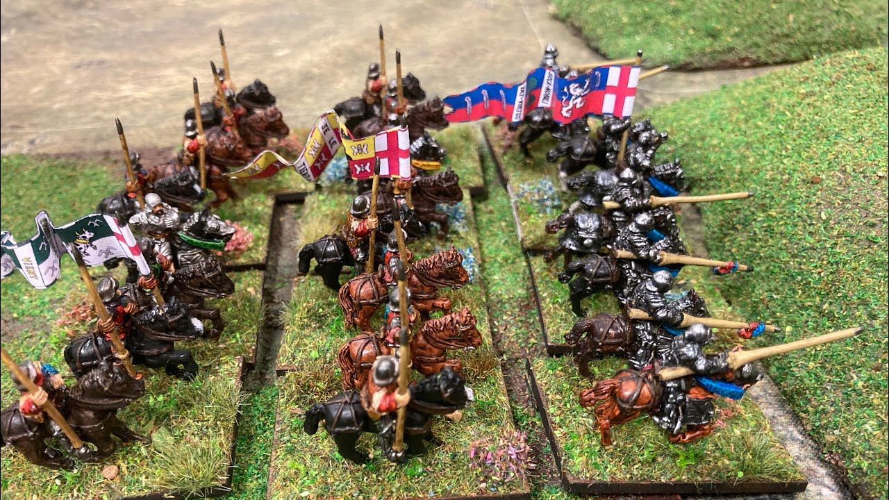 WotR, The Battle of Tewkesbury 1471, using The Bloody Barons rules by Peter Pig.