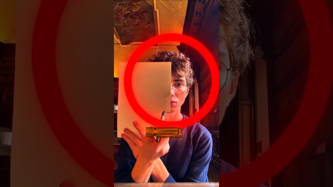 Ele fez um auto retrato apenas olhando pela c&acirc;mera do celular..!!