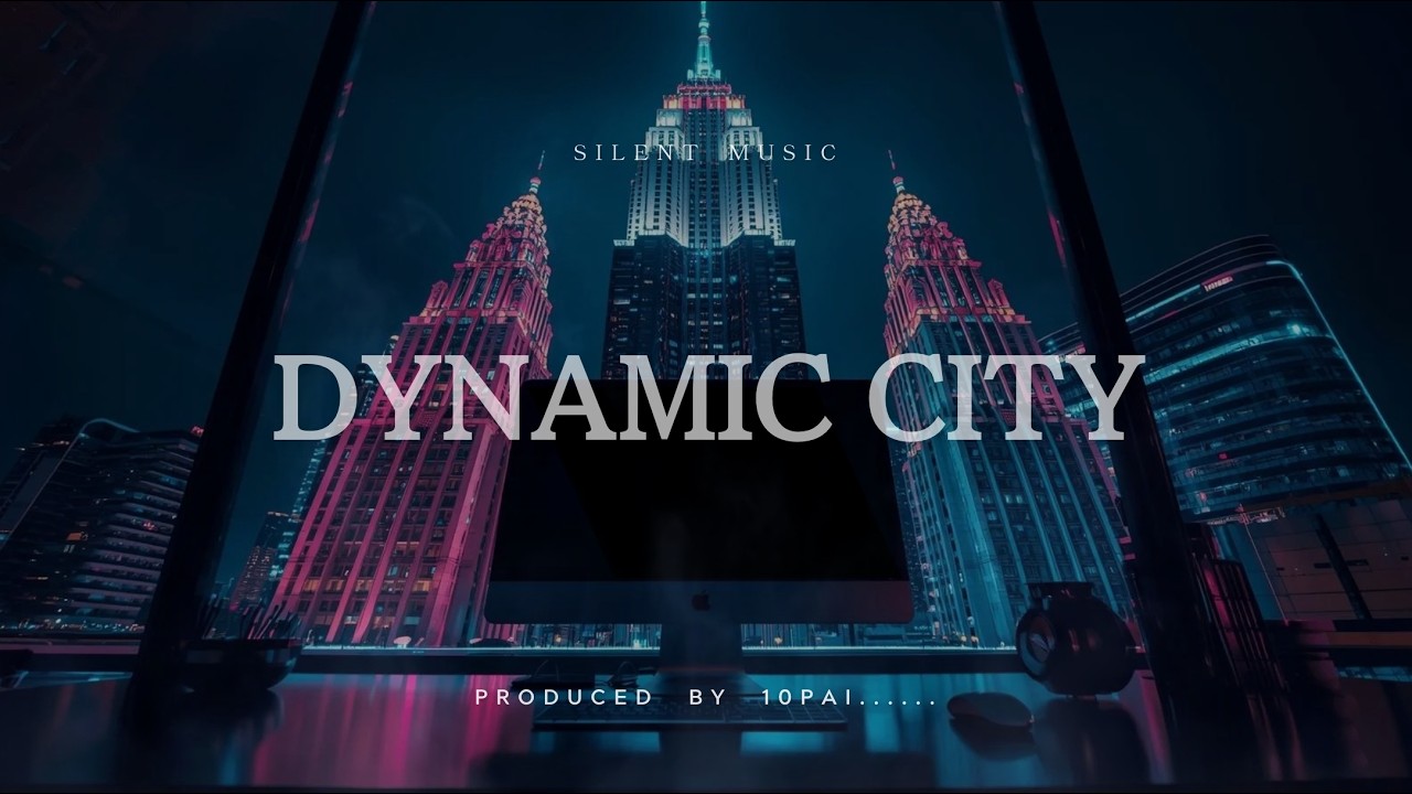 Deep Focus［dynamic city］1hour work & study music piano BGM