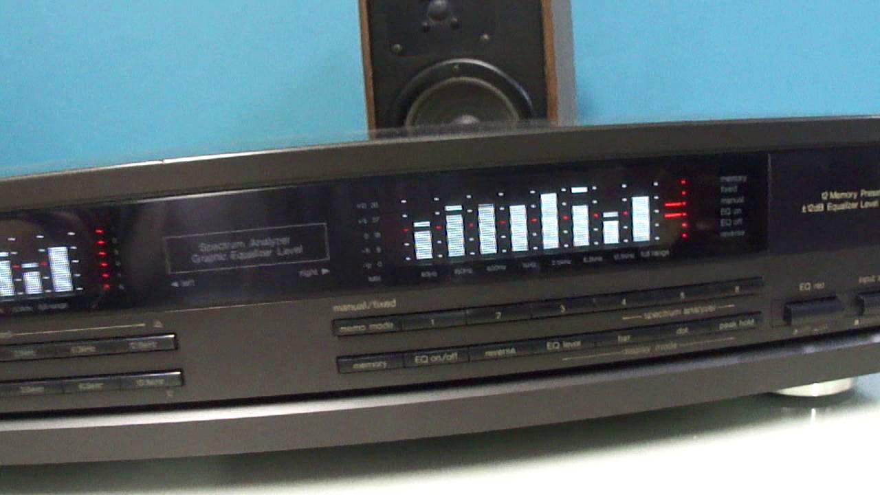 O Rei do Som - Equalizador Technics SH-GE70
