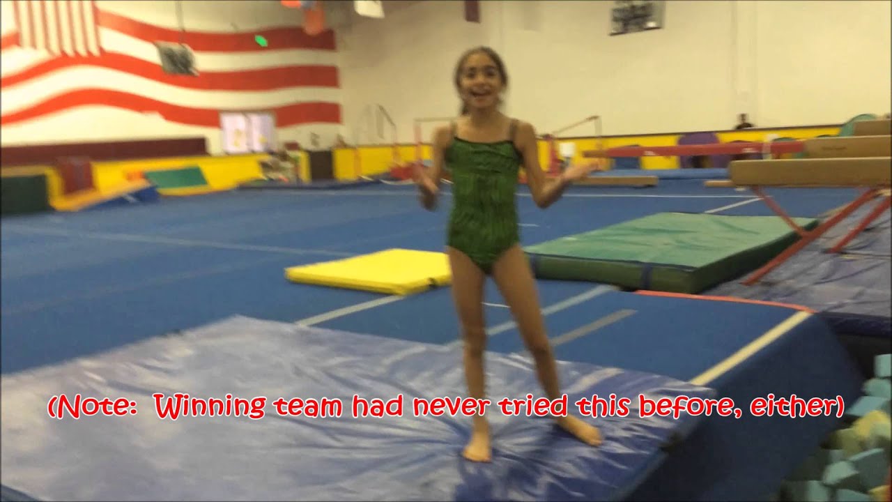 Gymnastics Log Birling (Rolling) Challenge