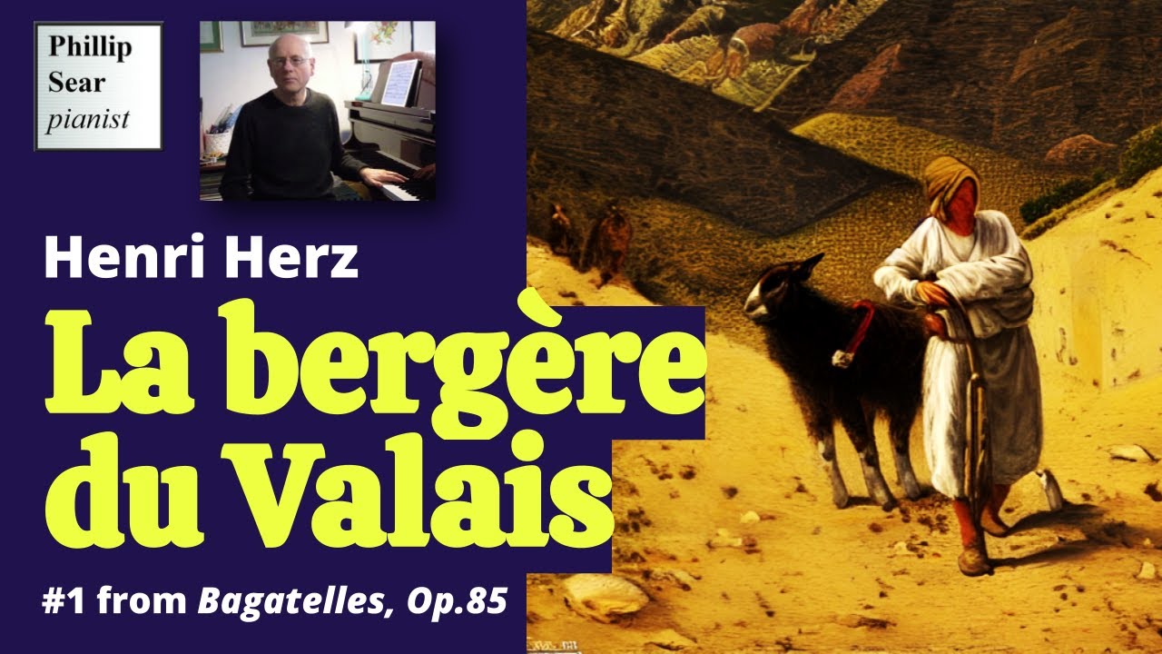 Henri Herz: La berg&egrave;re du Valais (Air suisse)