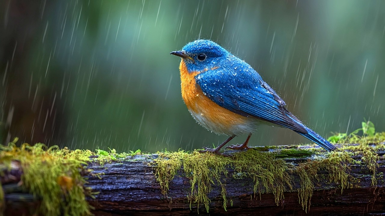 🕊️ Soothing Piano and Birds Chirping - Ideal for Focus, Study, and Enhancing Mental Clarity ✨🎹🌺