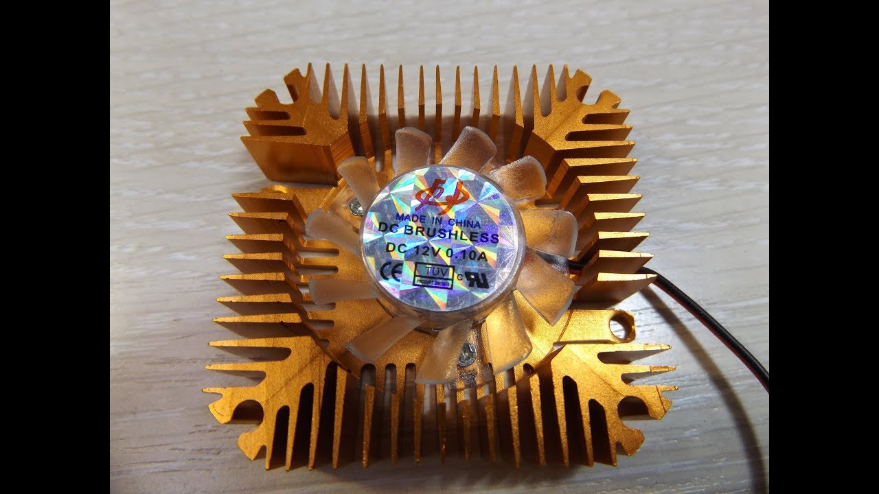 радиатор для мощных светодиодов