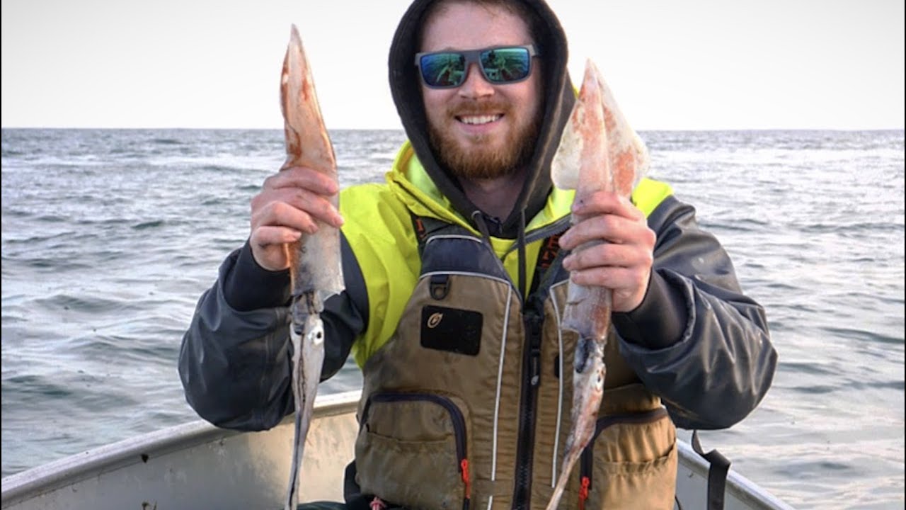 Как поймать весеннего кальмара на Кейп-Коде