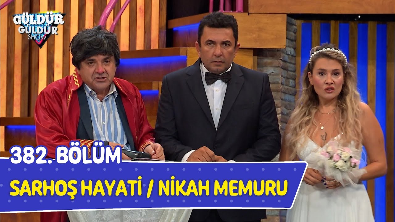 Sarhoş Hayati / Nikah Memuru - 382. Bölüm (Güldür Güldür Show)