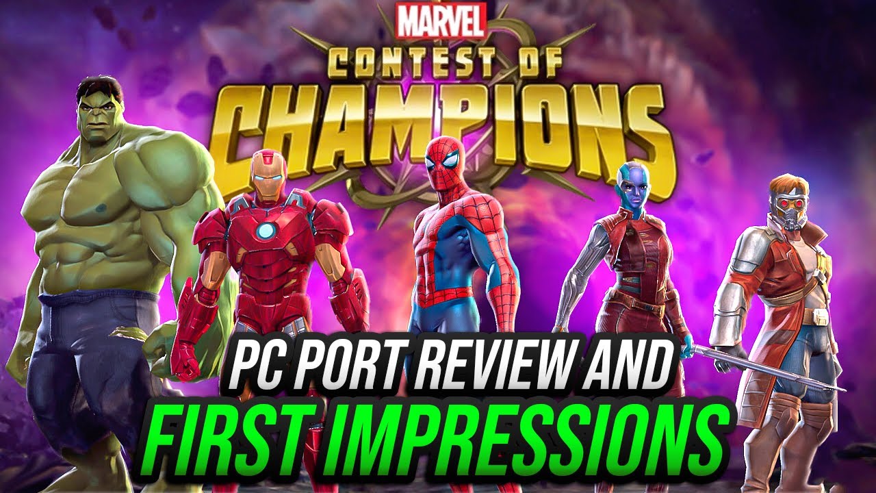 Marvel Contest of Champions: PC Port Review and First Impressions