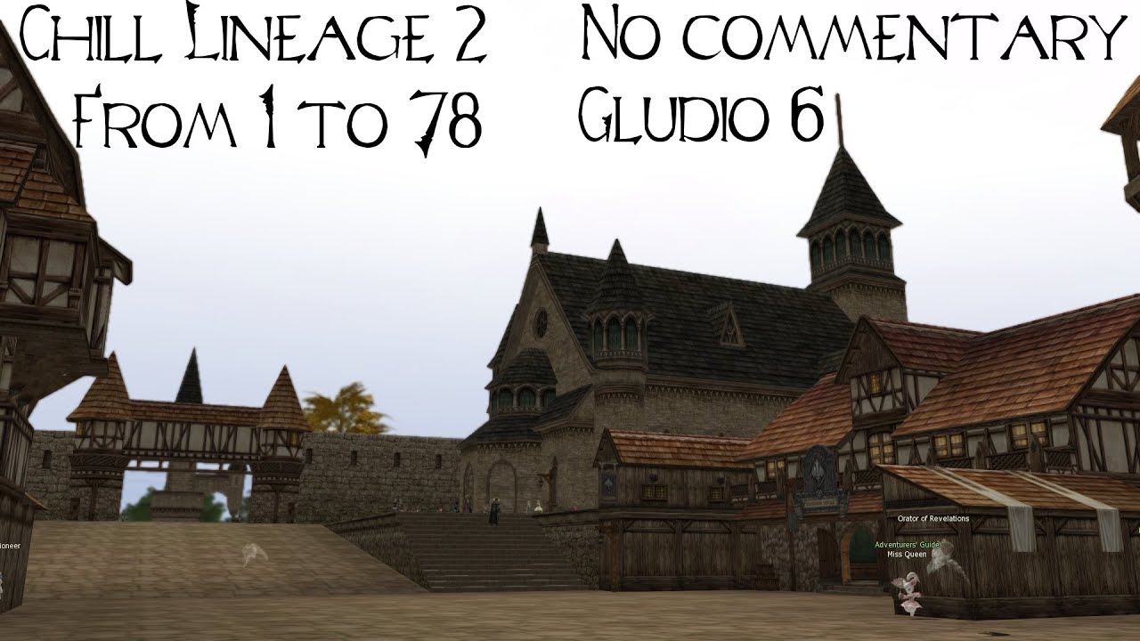 Gludio leveling - Chill Lineage 2 #28- Level 18