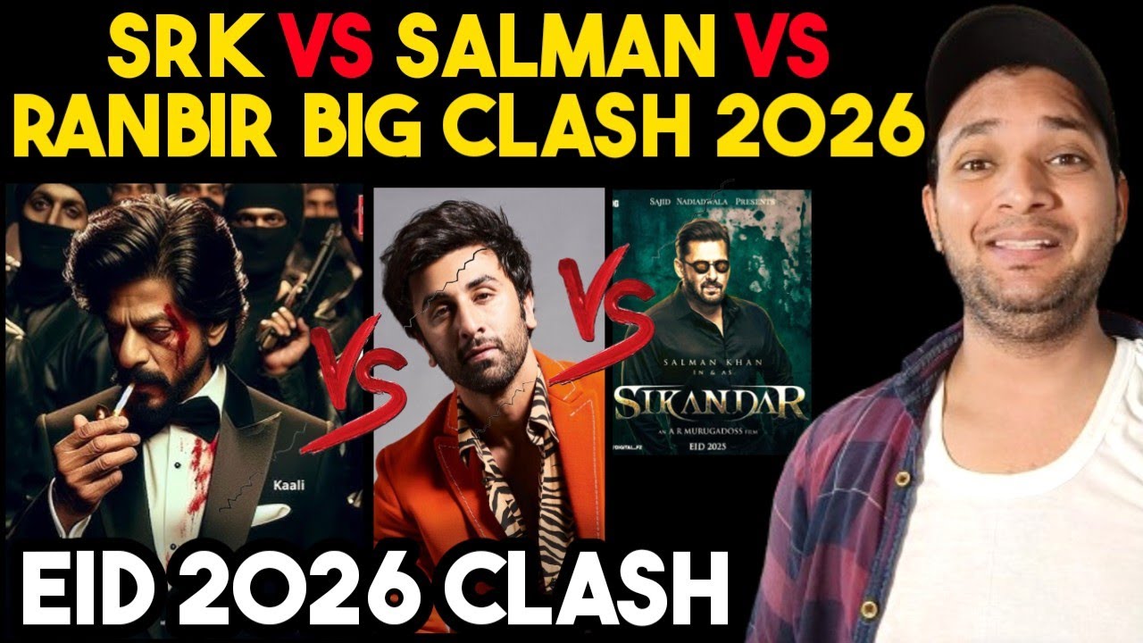 King VS Love And War VS Atlee 6 Eid 2026 Clash | Shahrukh Khan VS Salman Khan VS Ranbir Kapoor