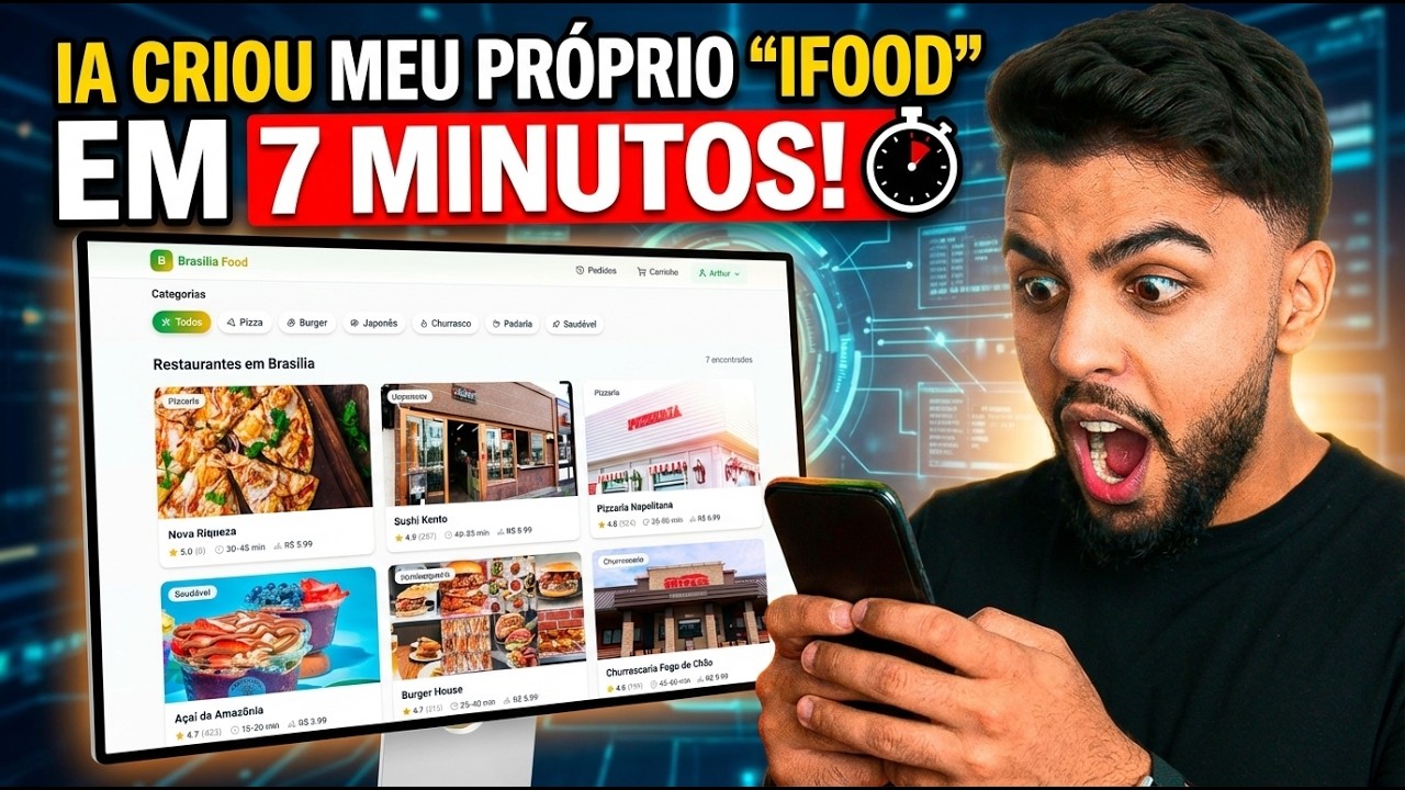 🚀 NOVA IA Cria Apps Sozinha e Já Tem Gente Faturando Com Isso