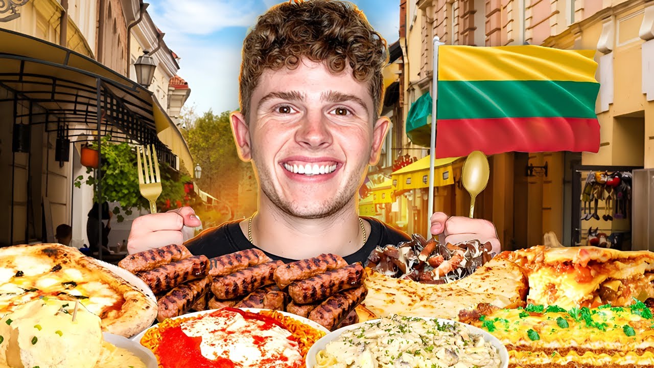 I Ate Lithuanian Food For The Whole Day!