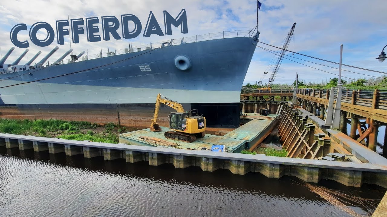 Battleship North Carolina's Cofferdam