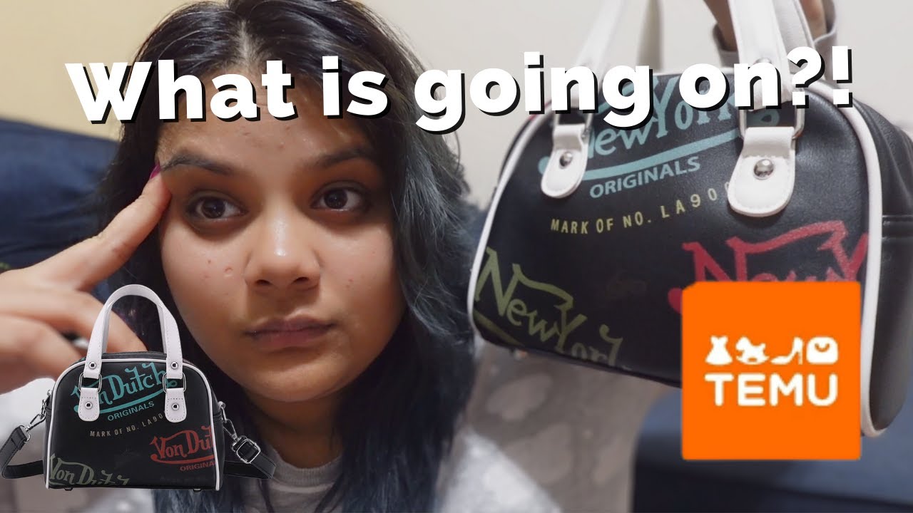 Temu Haul! Luxury Purse Dupes?! Von Dutch, Jacquemus, and More!