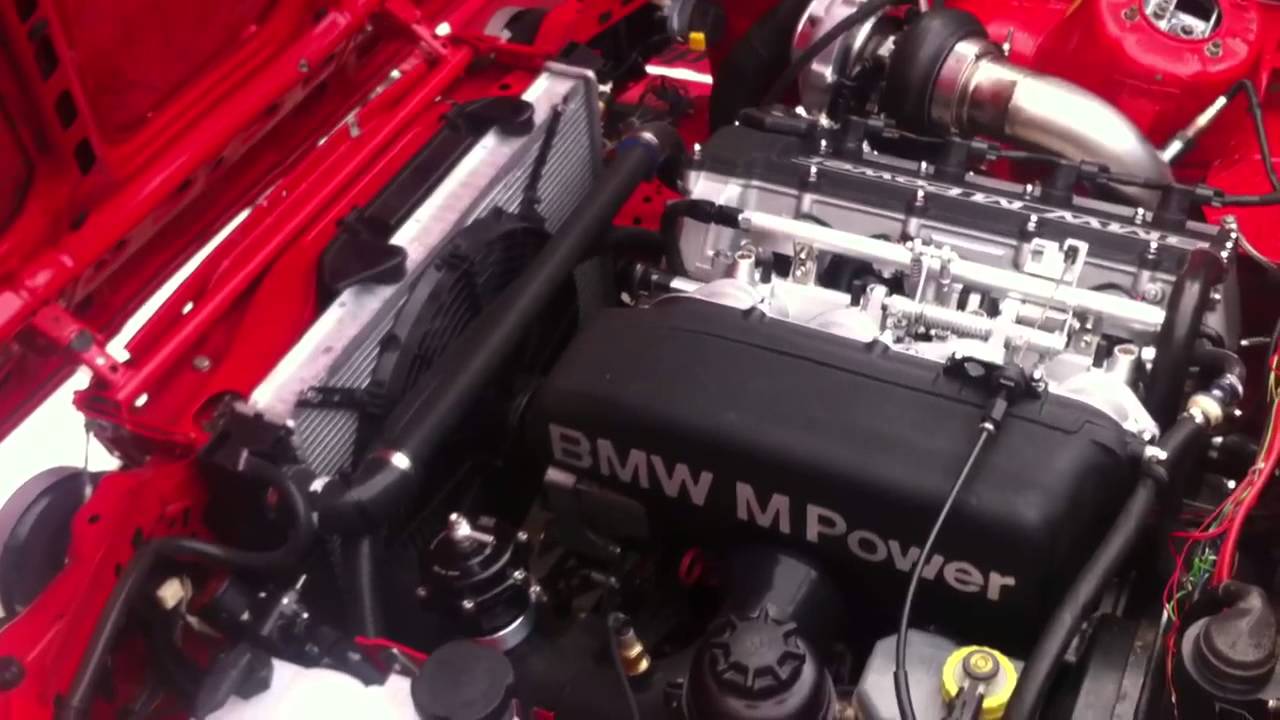 E30 M3 turbo first start - S14b23 + GTX30r