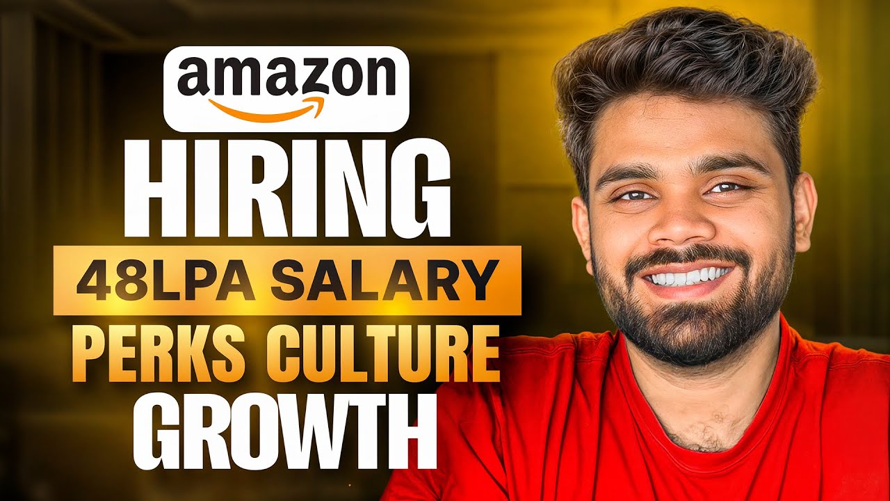 Amazon 48LPA Package , Perks, Interview Process and Preparation for 2025