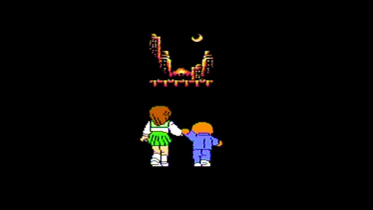 3 eyes boy Mitsume ga Tooru NES music - Endings (Credits)