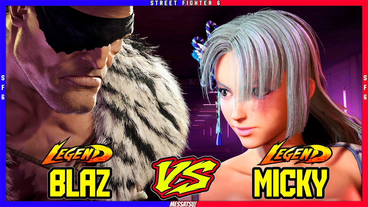 SF6 Blaz (Sagat) VS Micky (Mai)💥Messatsu!💥スト6💥Street fighter 6