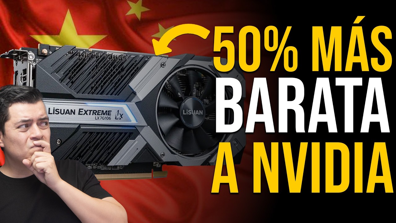 China lanzá GPU igual a RTX pero a MITAD DE PRECIO y YA TIENE FECHA
