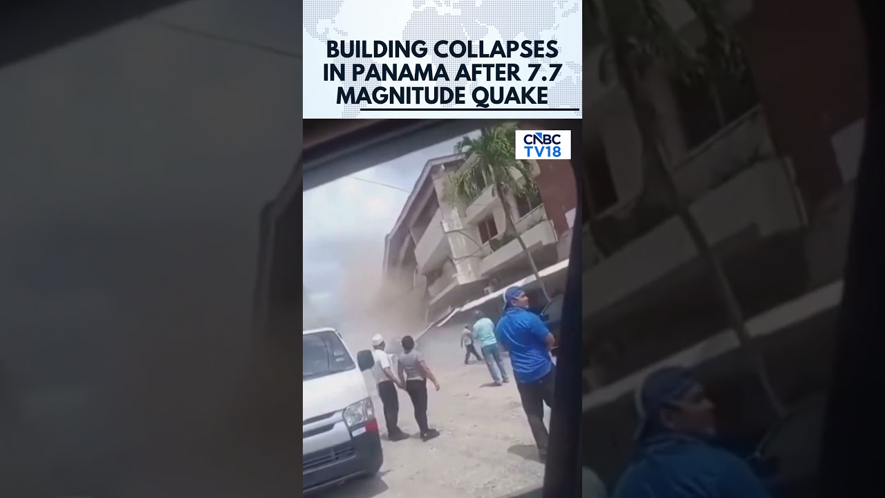 WATCH: Building Collapses After 7.7 Magnitude Earthquake Hits Panama | N18G