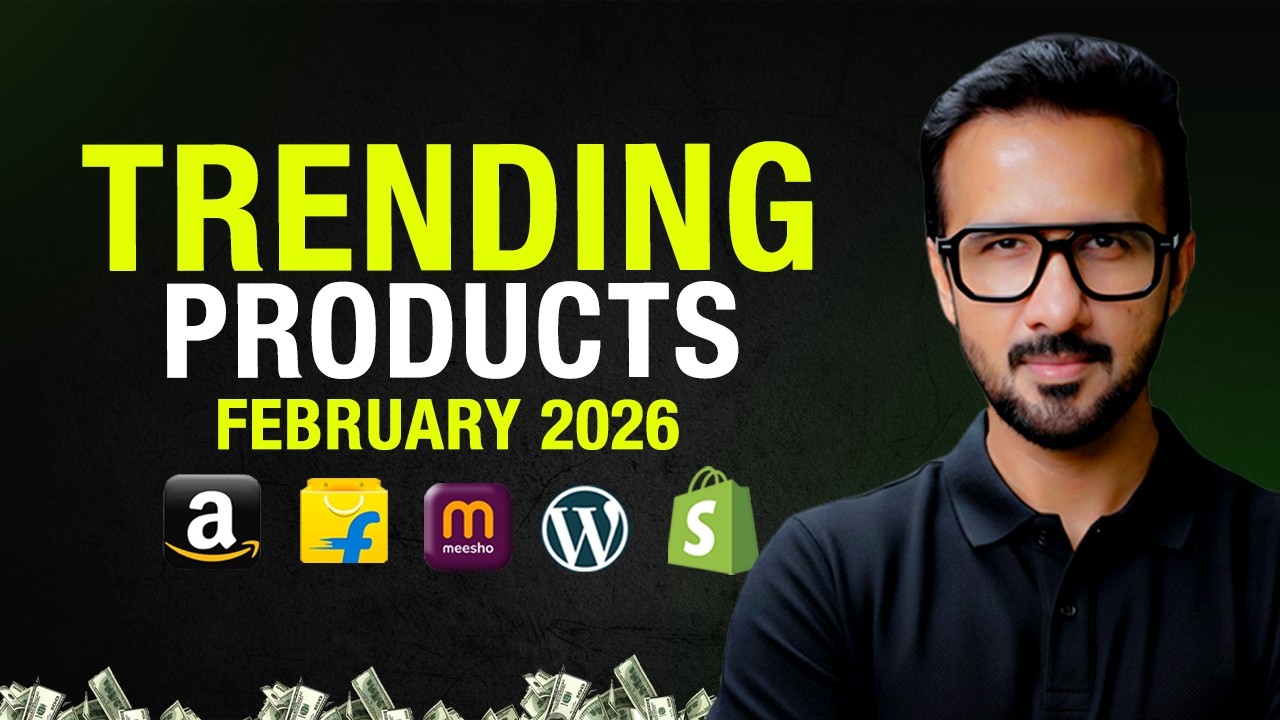 Best Selling Trending Products February 2026 ✅ Ecommerce Business 💼 Amazon, Flipkart & Meesho