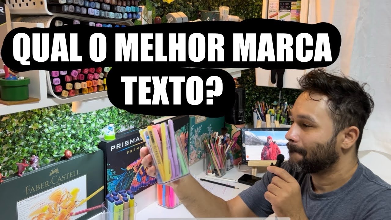 DICA DE MARCA TEXTO - QUAL O MELHOR? TESTANDO VÁRIOS MARCA TEXTO DE VÁRIAS MARCAS