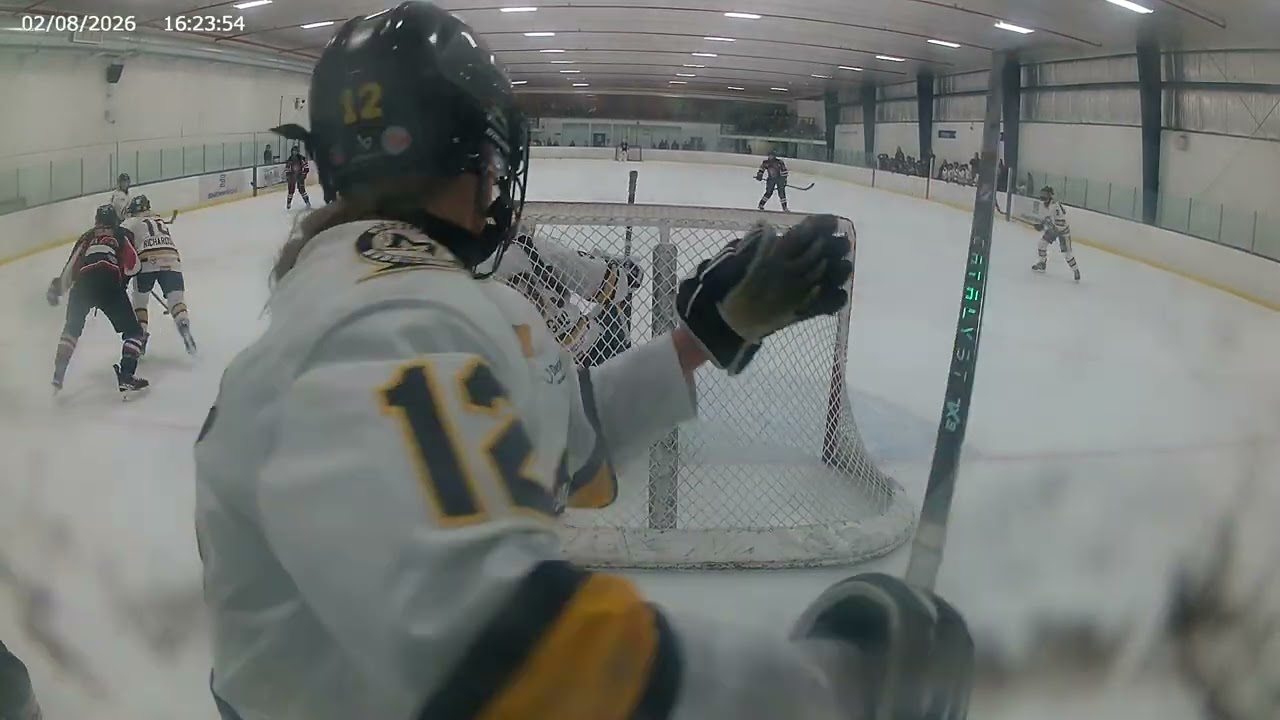 Playdown game 1 U15B Ian vs  Oakville Hornets #1266 Home net cam 3