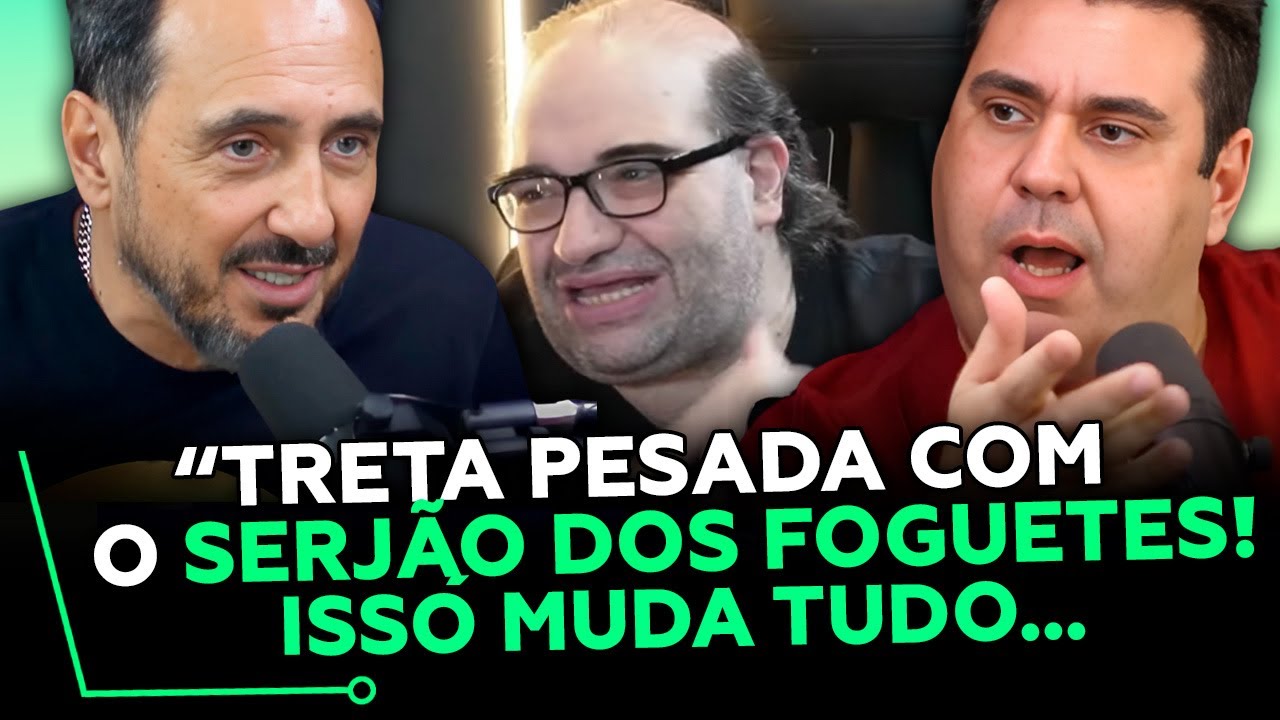 BRIGA COM SERJÃO DOS FOGUETES (SÉRGIO SACANI) - PROF MARCOS EBERLIN & LUAN ONOFRE