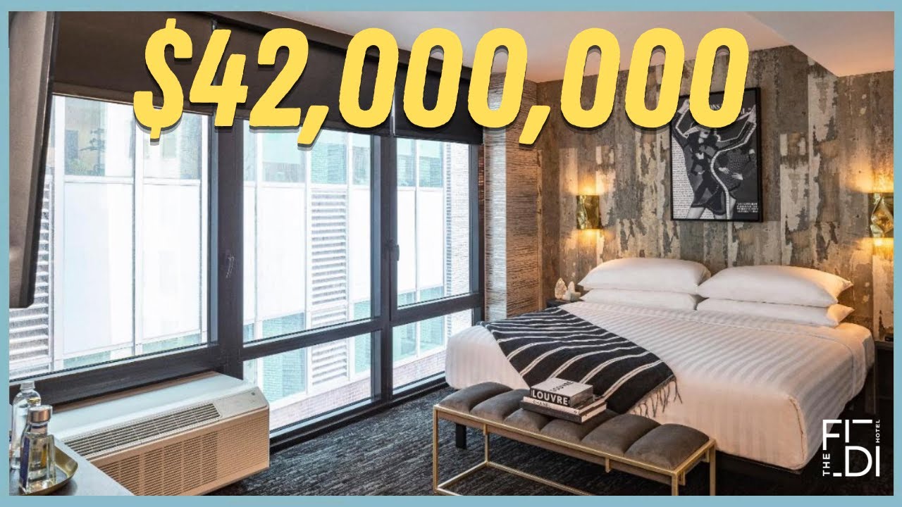 Inside $42,000,000 FiDi Hotel Where Upscale Meets Downtown New York City