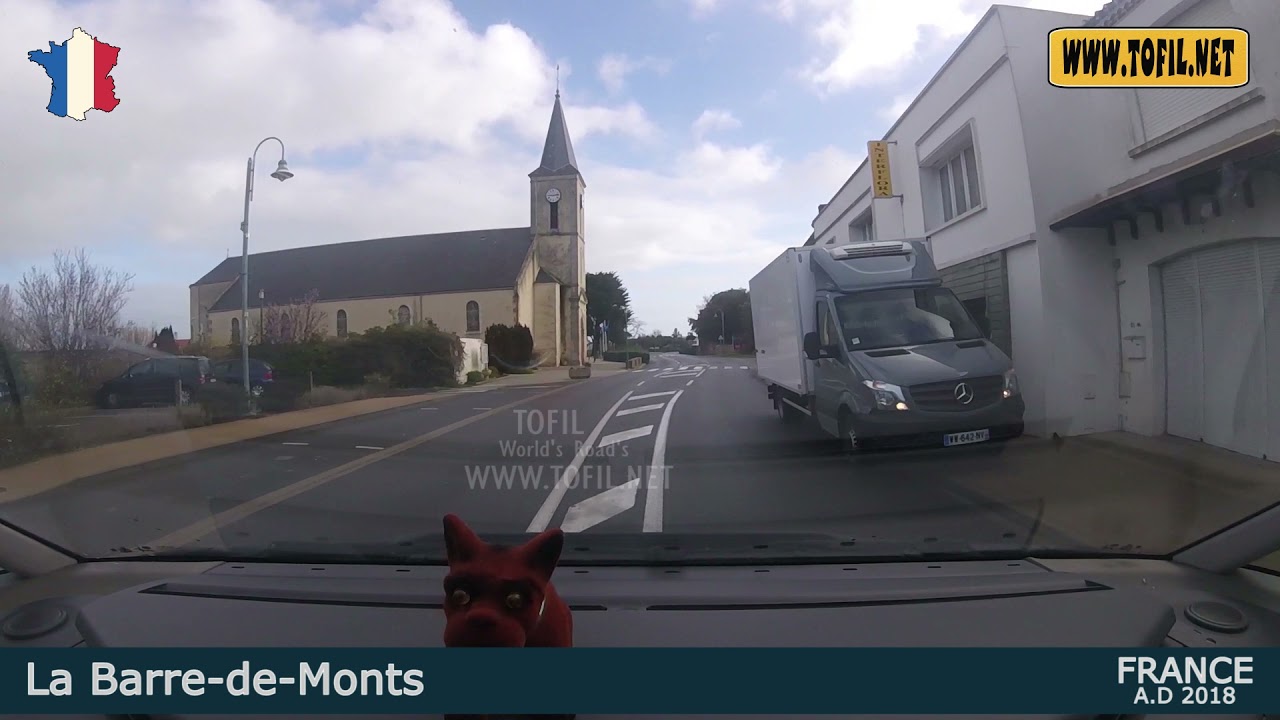 La Barre de Monts FRANCE 2018 Driving Road Trip WWW.TOFIL.NET