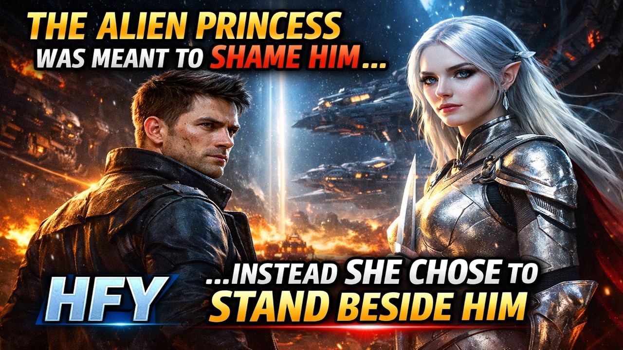 The Alien Princess Was Meant to Shame Him — Instead, She Chose to Stand Beside Him |HFY| SCI FI