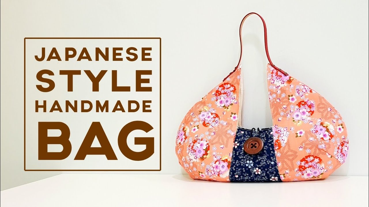 Сумка для поделок в японском стиле. Урок