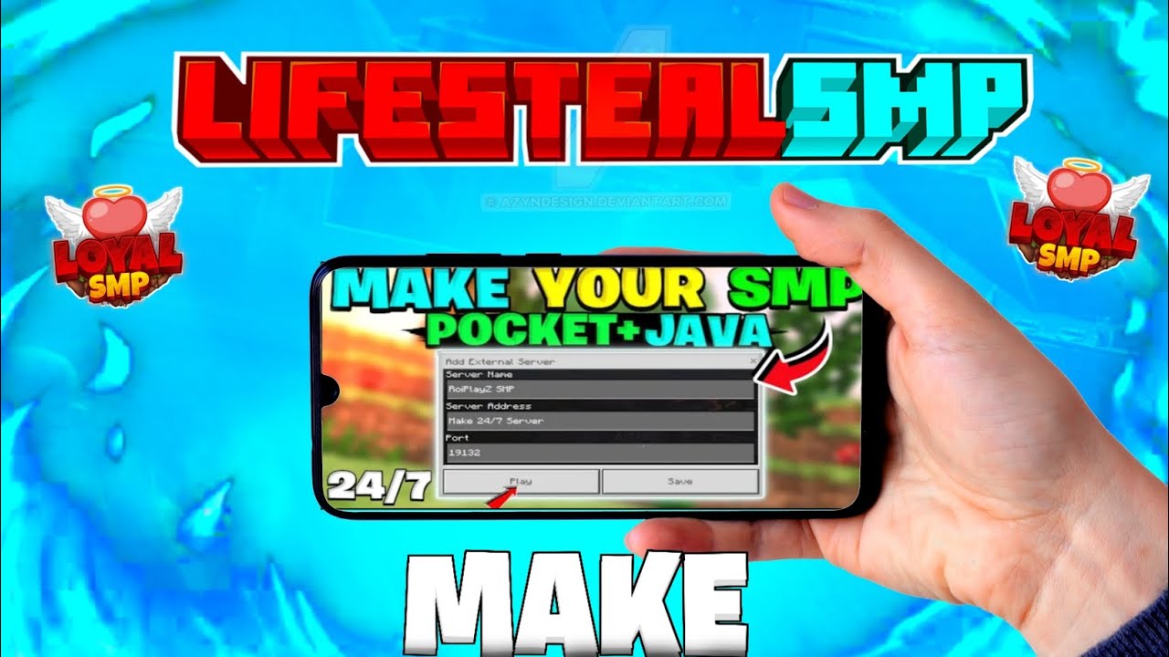 How To Make free Lifesteal smp server for java+pe 1.21 || make 24/7 aternos server lifesteal smp