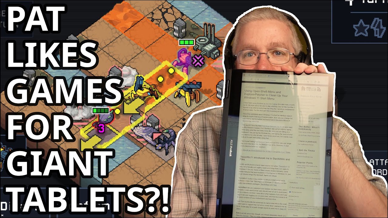 Play touchscreen games and read documentation on a 2-in-1 laptop!