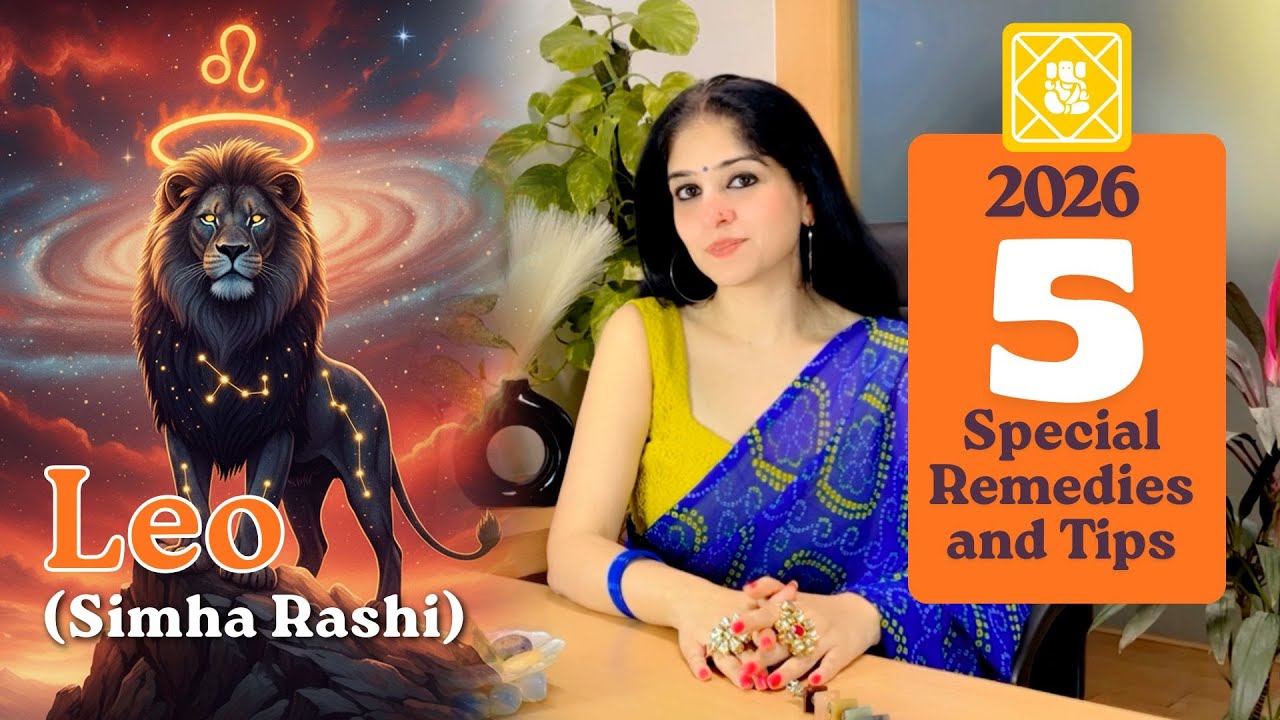 Singh Rashi (Leo) 2026 | 5 Special Remedies & 5 Powerful Life Tips