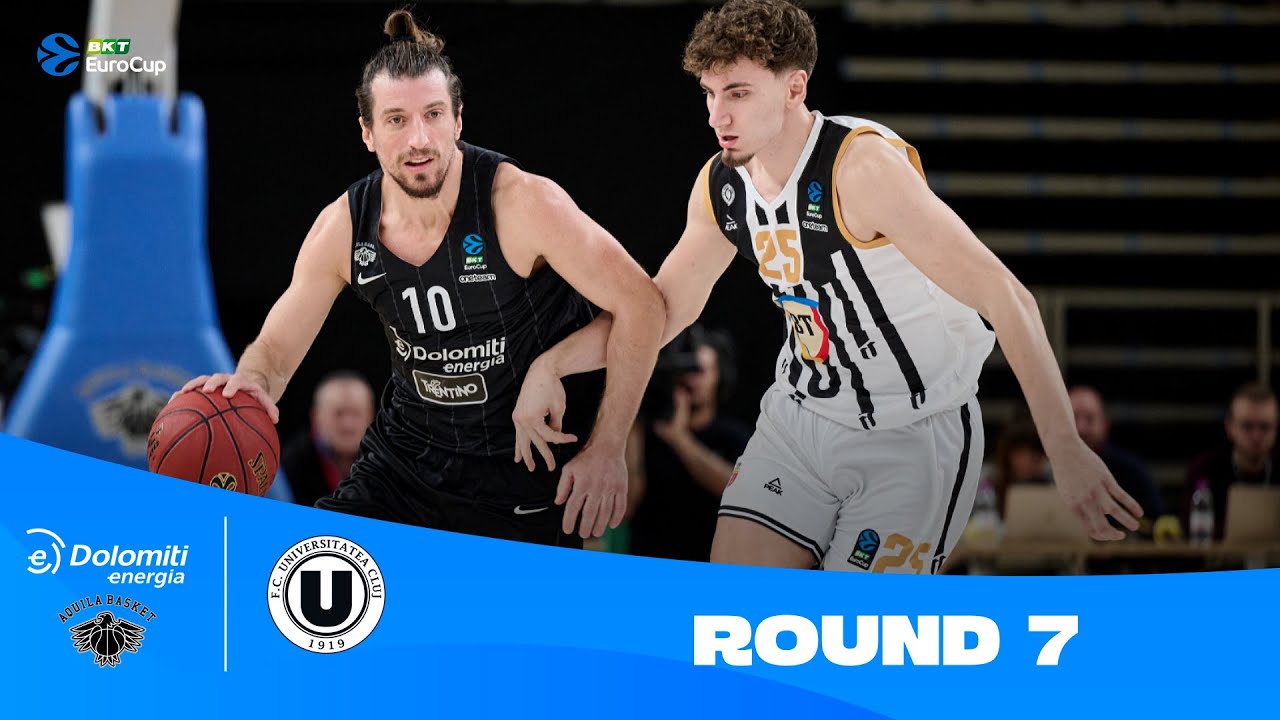 Dolomiti Energia Trento-U-BT Cluj-Napoca | Round 7 Highlights | 2023-24 BKT EuroCup
