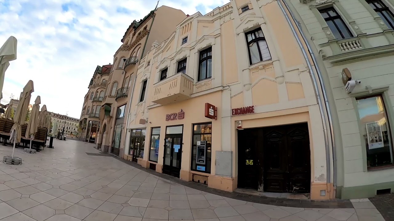 Oradea Pod Dacia Parcul 1 decembrie Alecsandri Pietonala Vulturul Negru black eagle  city center