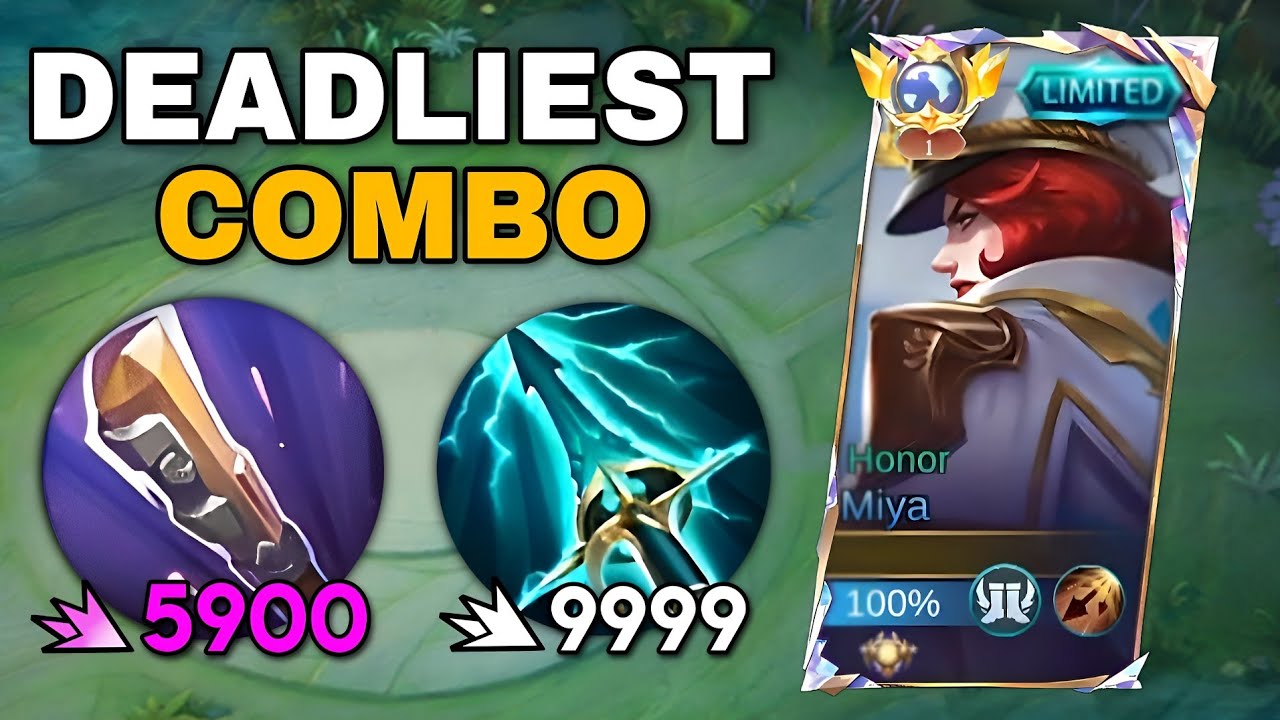 GLOBAL MIYA 85% WINRATE NEW SEASON DEADLIEST BUILD!💀(MUST TRY) Top 1 Global Miya - Mobile Legends
