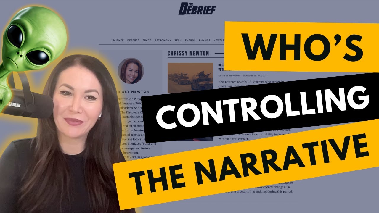 Inside the UFO Disinformation Machine with Chrissy Newton