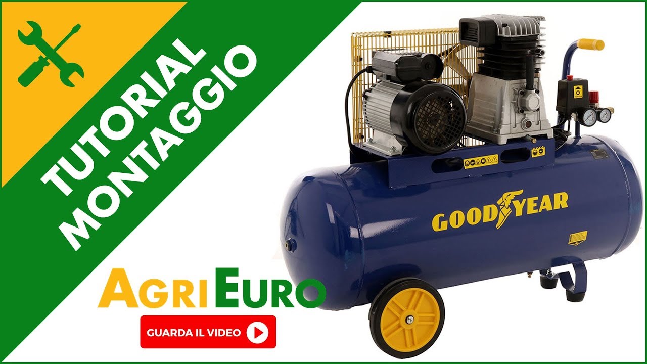 Montaggio compressore Elettrico Goodyear GY3100B