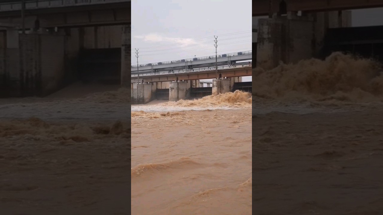 World One of The Longest Indrapuri Barrage II Son River II Dehri On Sone II Rohtas II Bihar II India