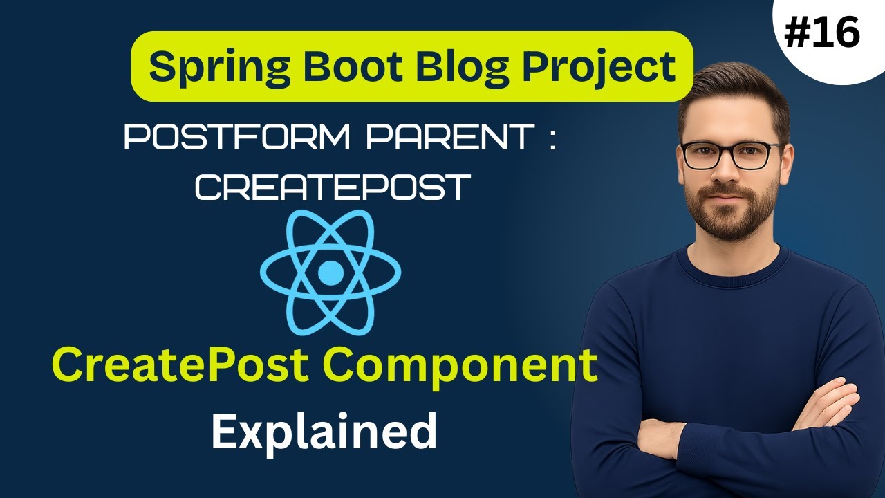 React Blog Project | CreatePost Component with PostForm & Category Explained | hindiCodeClass