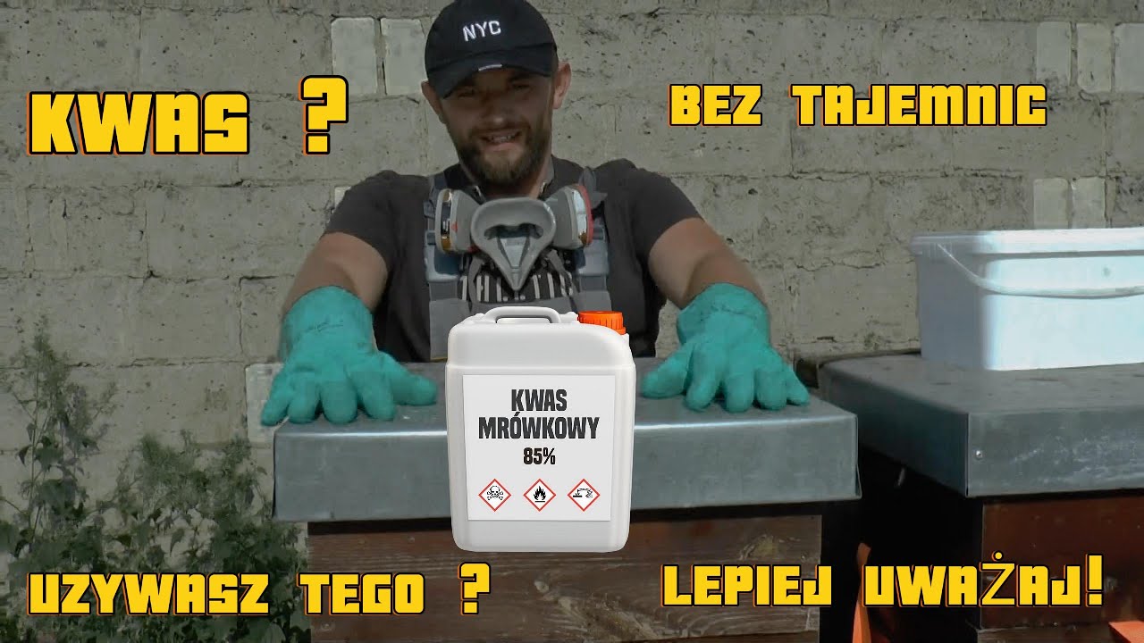 Stosujesz kwas mrówkowy? lepiej uważaj!! #bee #pszczoły #pszczół