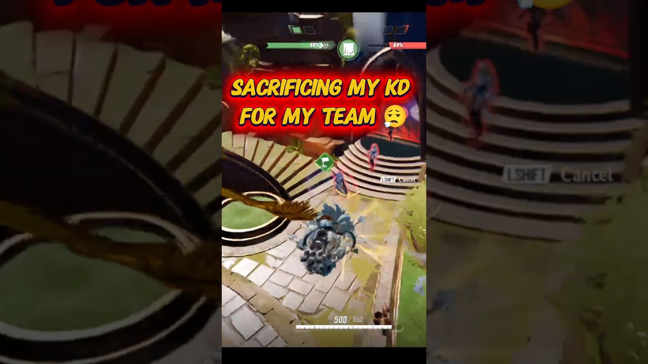 SACRIFICING MY KD FOR MY TEAM 😮‍💨 