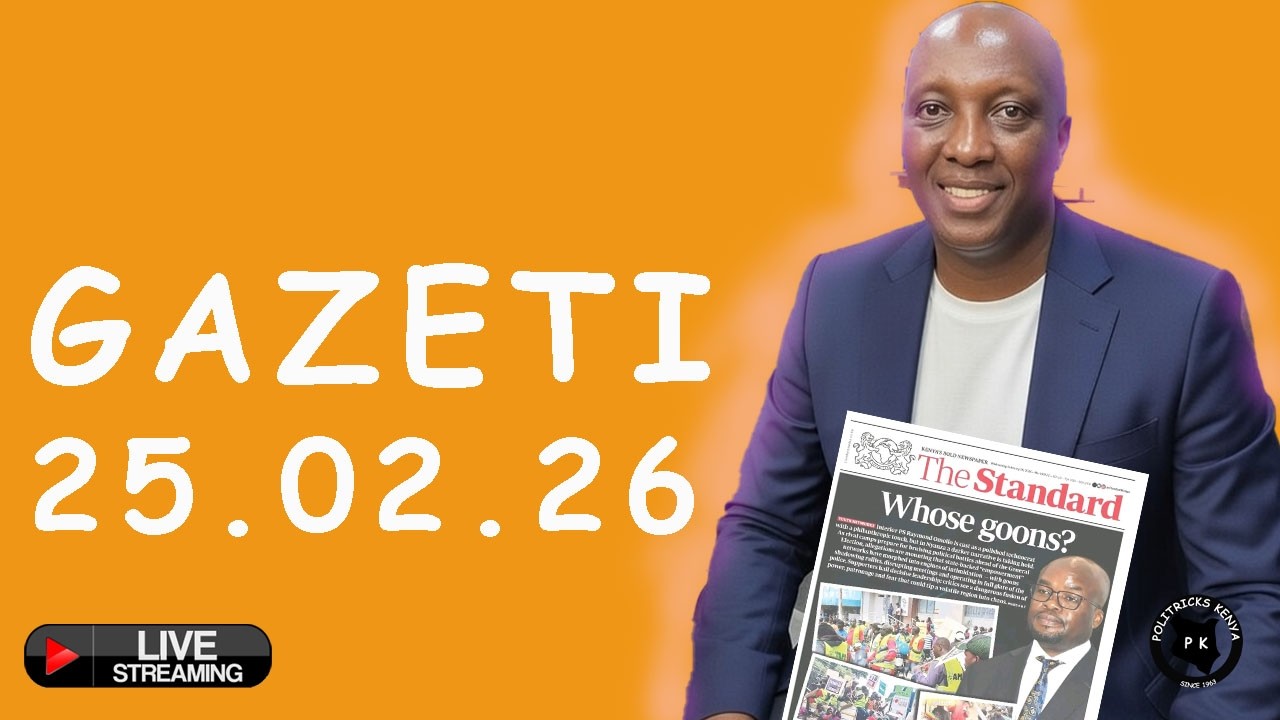 🟠GATONYE WA MBUGUA TODAY | WHO OWNS THE GOONS ATTACKING PEACEFUL KENYANS | KENYANS IN RUSSIA(REACT)