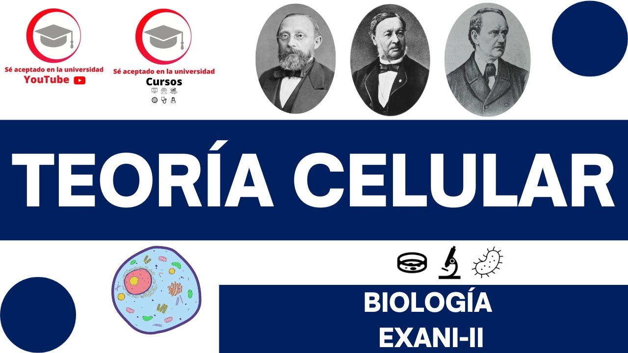 TEORÍA CELULAR | CLASE 4 DEL CURSO DE BIOLOGÍA PARA EXANI-II