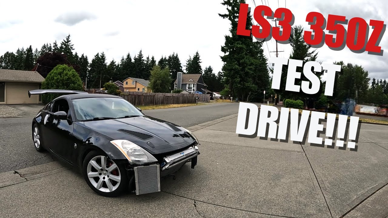 LS3 350Z Finally Hits the Street – Custom Exhaust Flyby + Cooling System Fixed