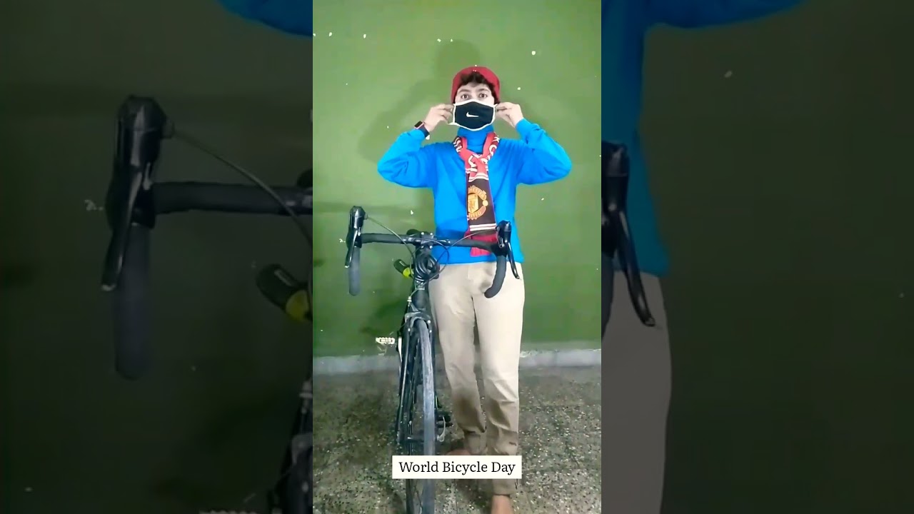 World Bicycle Day At Corona Quarantine Period 