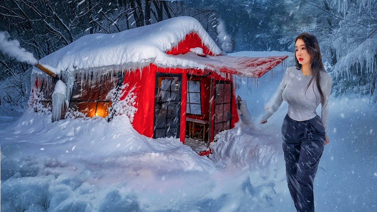 СЕМЬ ВИДОВ ПАЛАТОЧНОГО КЕМПИНГА ВО ВРЕМЯ МЕТЕЛЕЙ И СИЛЬНОГО СНЕГОПА. ASMR